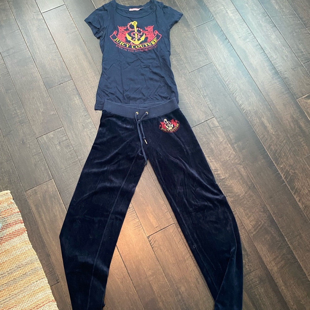 Juicy Couture Pants and Shirt Set ✨